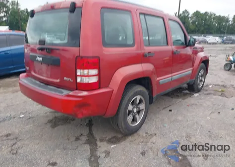 2008 Jeep Liberty Sport from USA, damaged, VIN 1J8GN28K58W156988